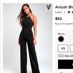 Lulus Black Jumpsuit